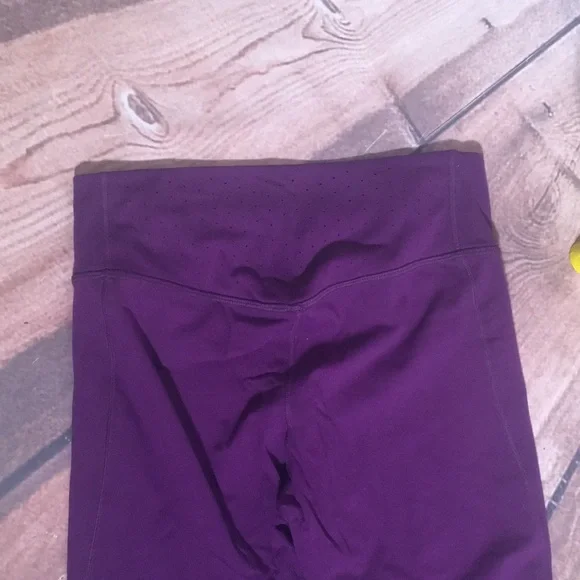 Nike Dri-Fit Athletic Capri Leggings in Purple - Picture 6 of 8